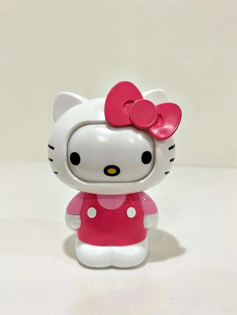 Sanrio Hello Kitty Face Changing Figure Candy Dispenser White & Pink